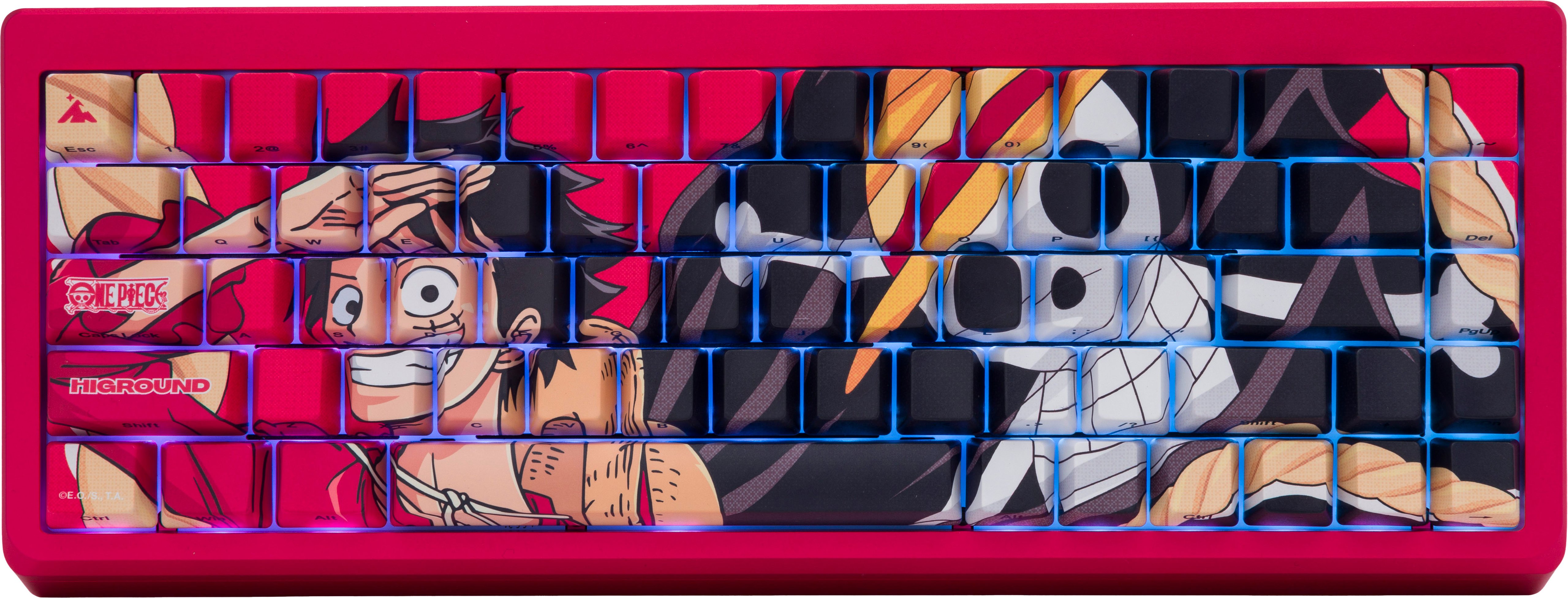 Higround – Summit 2.0 65 Luffy 65% Wired Mechanical Lubed TTC Neptune Linear Switch Gaming Keyboard with RGB – Red Sansujyuku sansujyuku.com