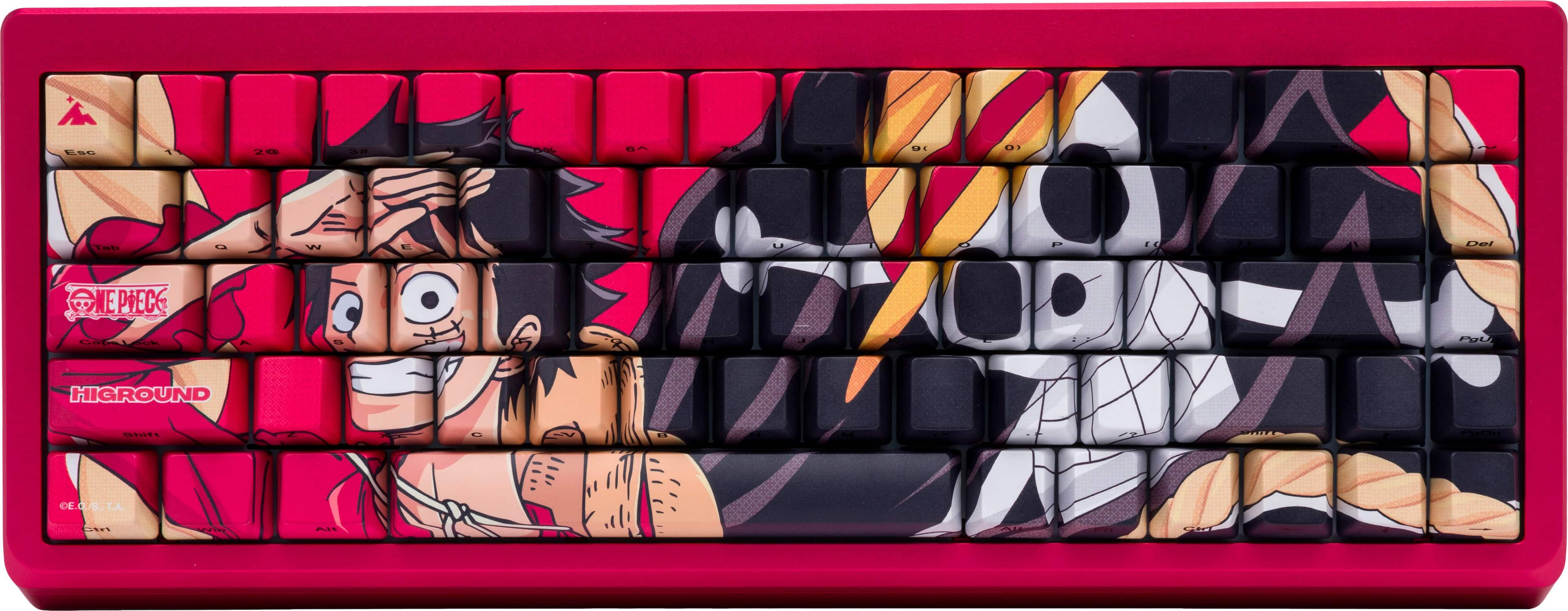 Higround – Summit 2.0 65 Luffy 65% Wired Mechanical Lubed TTC Neptune Linear Switch Gaming Keyboard with RGB – Red Sansujyuku sansujyuku.com