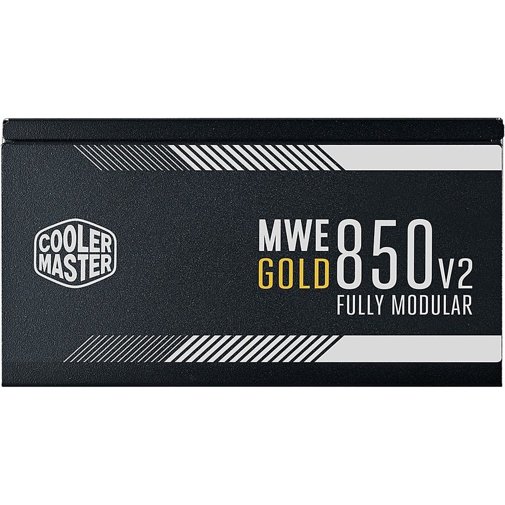 Alt View 18. Cooler Master - MWE Gold 850 W ATX12V/EPS12V Modular Power Supply - Black.