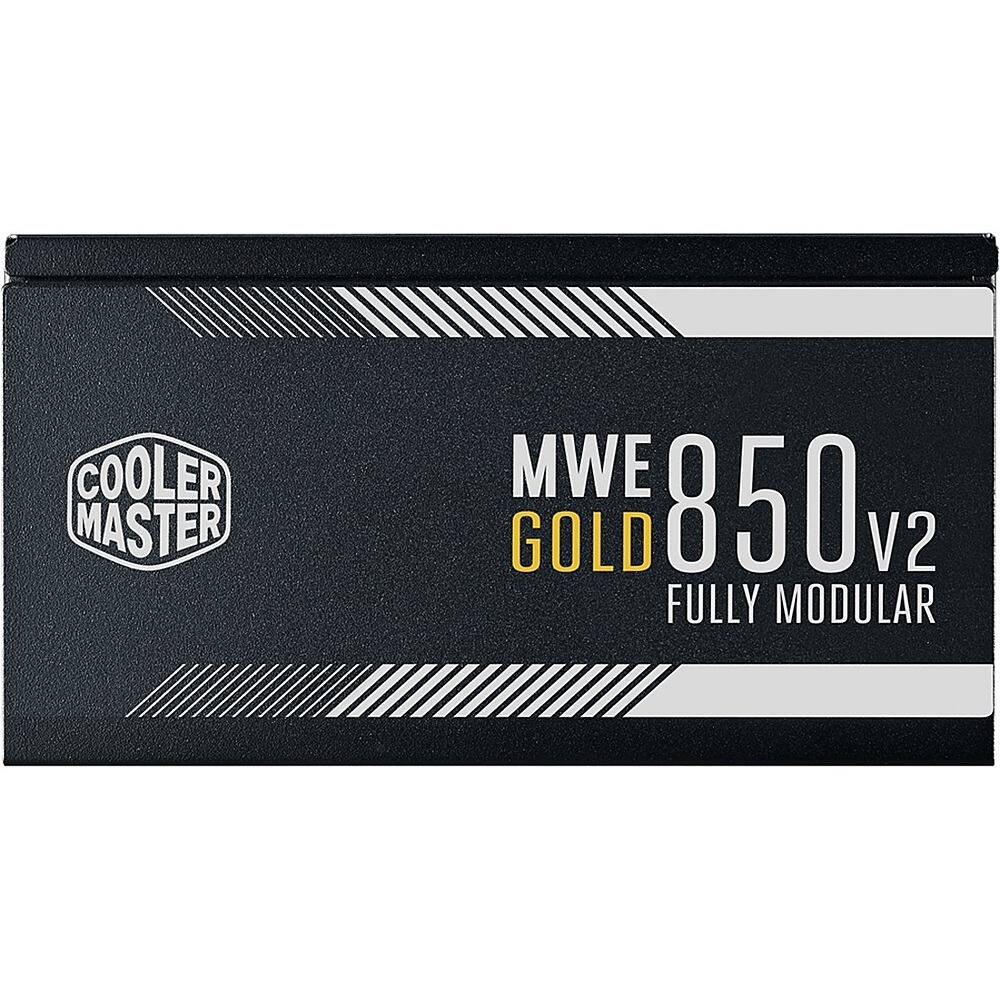 Alt View 18. Cooler Master - MWE Gold 850 W ATX12V/EPS12V Modular Power Supply - Black.