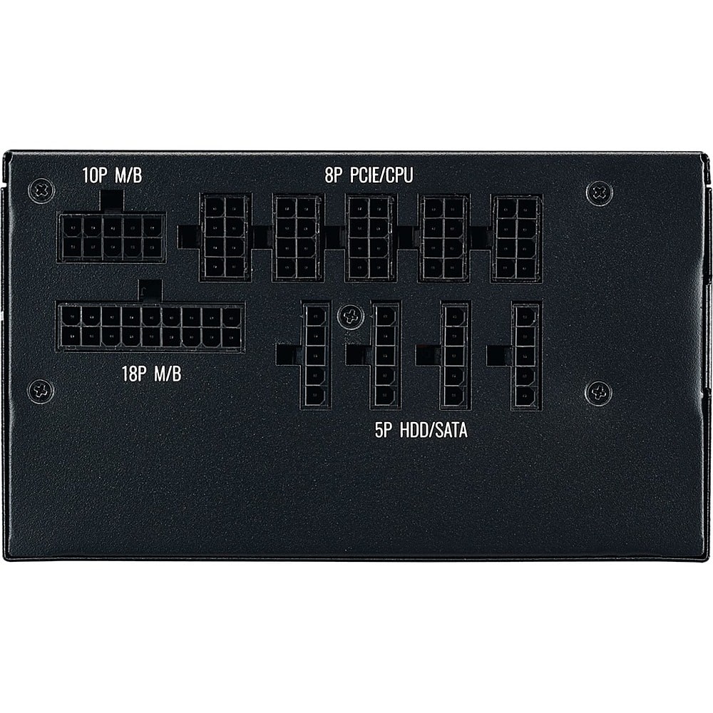 Alt View 21. Cooler Master - MWE Gold 850 W ATX12V/EPS12V Modular Power Supply - Black.