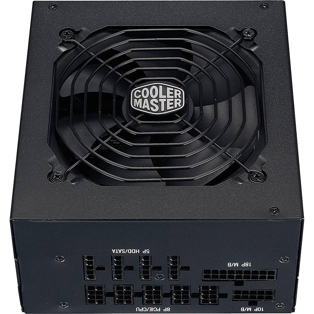 Alt View 22. Cooler Master - MWE Gold 850 W ATX12V/EPS12V Modular Power Supply - Black.