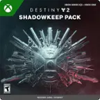 The text on the image reads "DESTINY 2 SHADOWKEEP PACK TEEN T ESRB REQUIRES: GAME INTERNET".