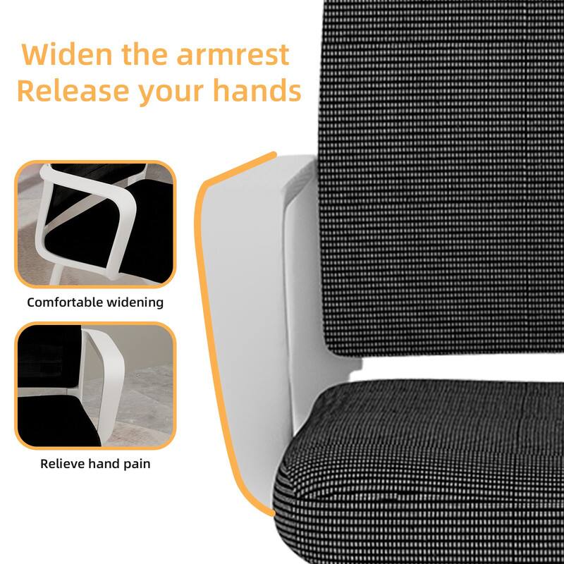 Widen the armrest  
Release your hands  

Comfortable widening  
Relieve hand pain