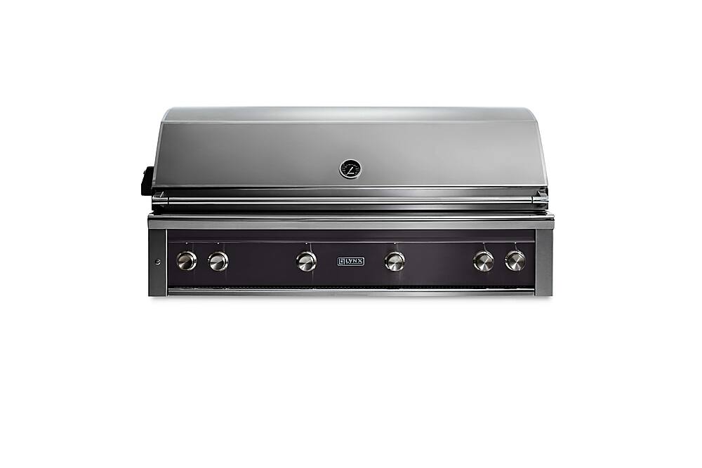 Angle. Lynx - Professional 54-inch Built-In Gas Grill - Obsidian.