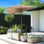 Alt View 15. Villacera - Villacera 9FT Half Patio Umbrella, Beige - Beige.