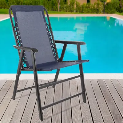 Folding Adirondack Chair Outdoor Patio Chairs Weather Resistant Plastic Fire Pit Chairs Wooden Adirondack Lounger Chair Accent Furniture For Garden