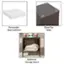 Removable Seat Cushions Glass Top Table Additional Storage Space