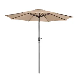 Villacera - 9FT Patio Umbrella with Tilt - Beige