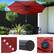 Alt View 12. Villacera - Villacera 9FT Solar LED Patio Umbrella, Red - Red.