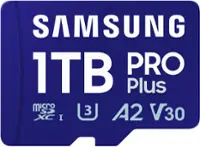 Samsung - Pro Plus 1 TB microSDXC Memory Card - Front_Zoom