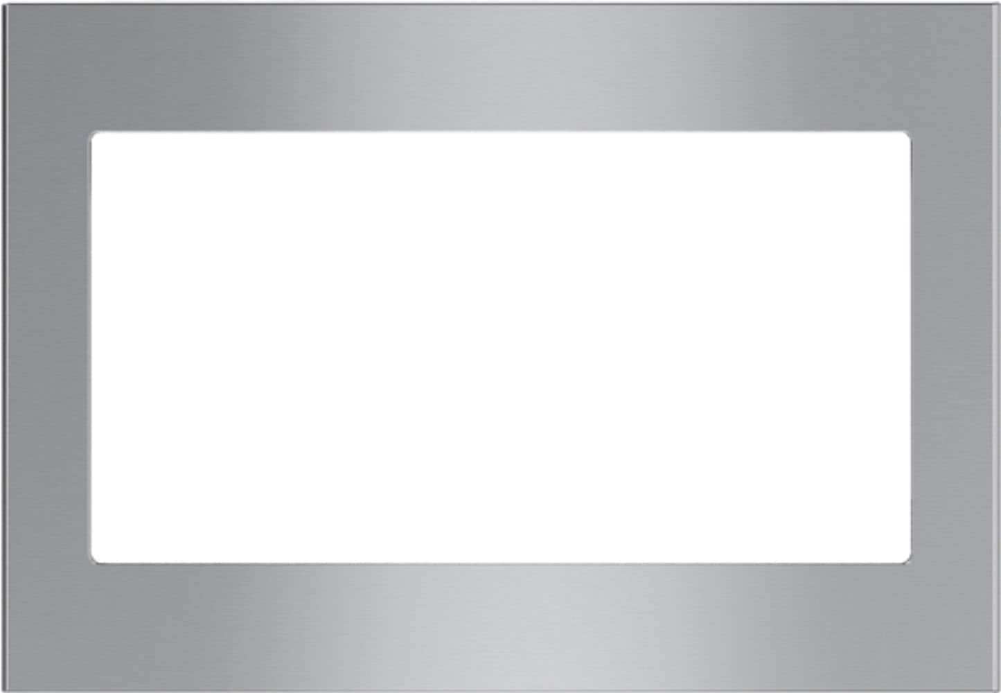 Front. Thermador - 30" Trim Kit for MBCS Microwave - Stainless Steel.