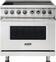 Viking - 5 Series 5.6 Cu. Ft. Freestanding Electric Induction Range - Stainless Steel