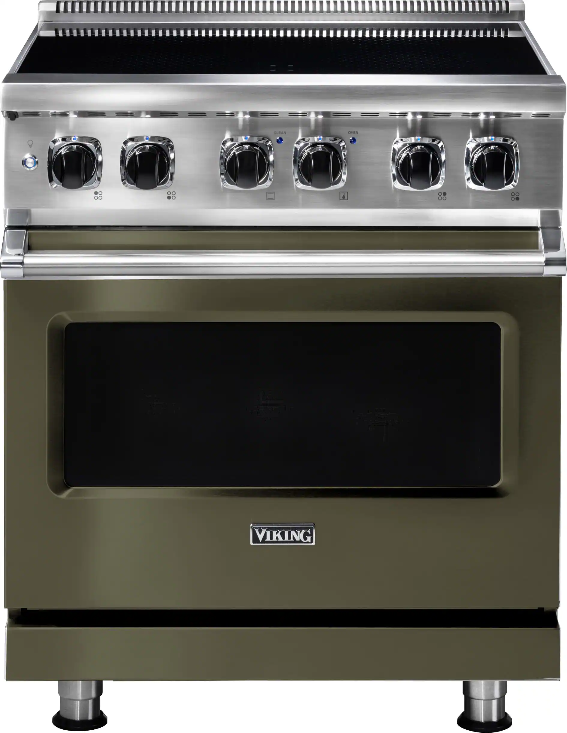 Viking - 5 Series 4.7 Cu. Ft. Freestanding Electric Induction Range - Martini