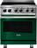 Front. Viking - 5 Series 4.7 Cu. Ft. Freestanding Electric Induction Range - Ivy.