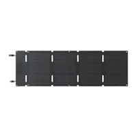 EcoFlow - Foldable 45W Solar Panel - Black - Front_Zoom