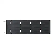 Front. EcoFlow - 45W Solar Panel - Black.