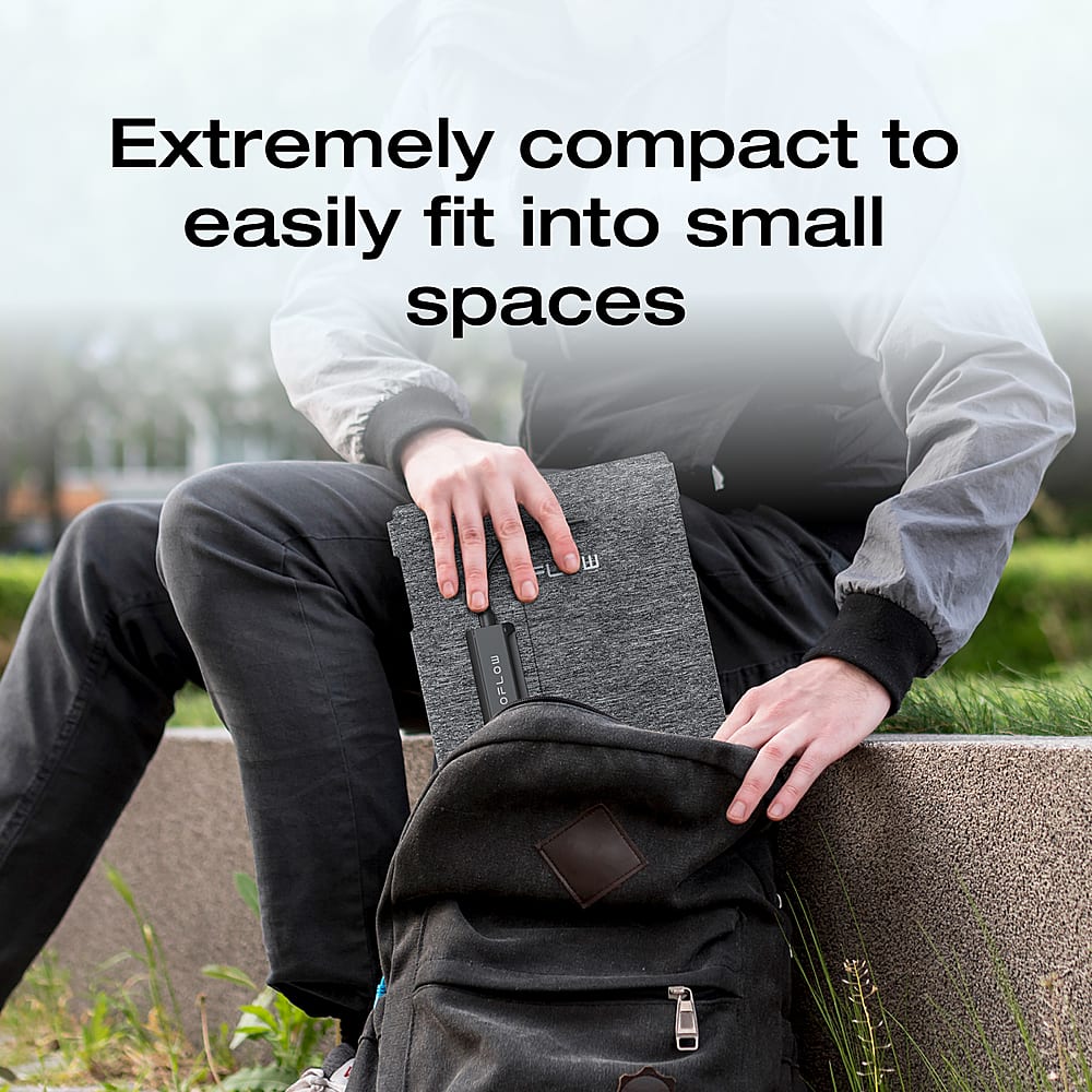 Extremely compact to easily fit into small spaces.