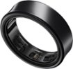 Front. Samsung - Galaxy Ring – Size Before You Buy – Size 12 - Titanium Black.