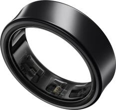 Front. Samsung - Galaxy Ring – Size Before You Buy – Size 13 - Titanium Black.