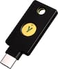 Front. Yubico - Yubico - YubiKey 5C NFC - Two-Factor authentication (2FA) Security Key, Connect via USB-C or NFC, FIDO Certified - Black - Black.