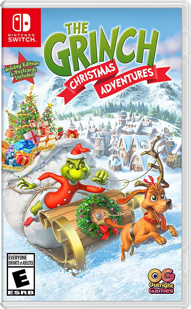 The Grinch Christmas Adventures - Nintendo Switch - Front_Zoom