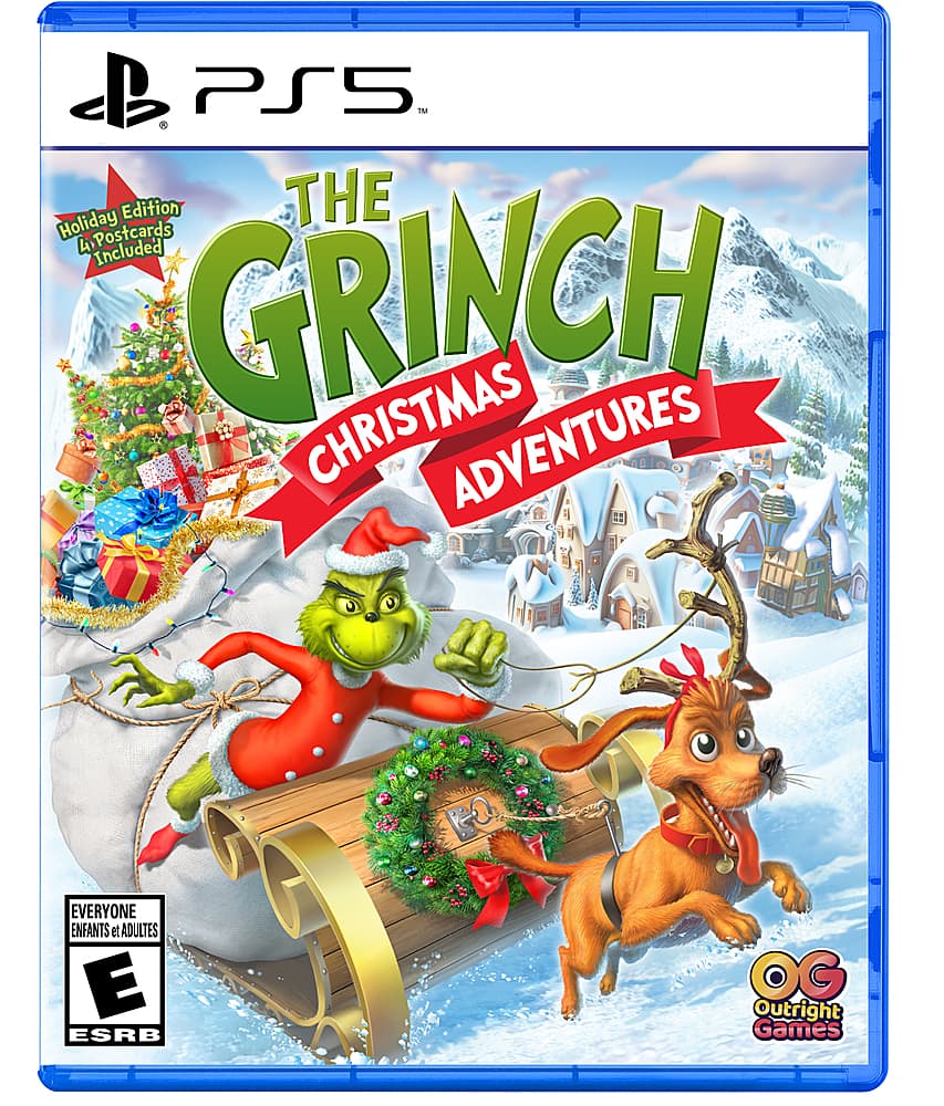 The Grinch Christmas Adventures - PlayStation 5 - Front_Zoom