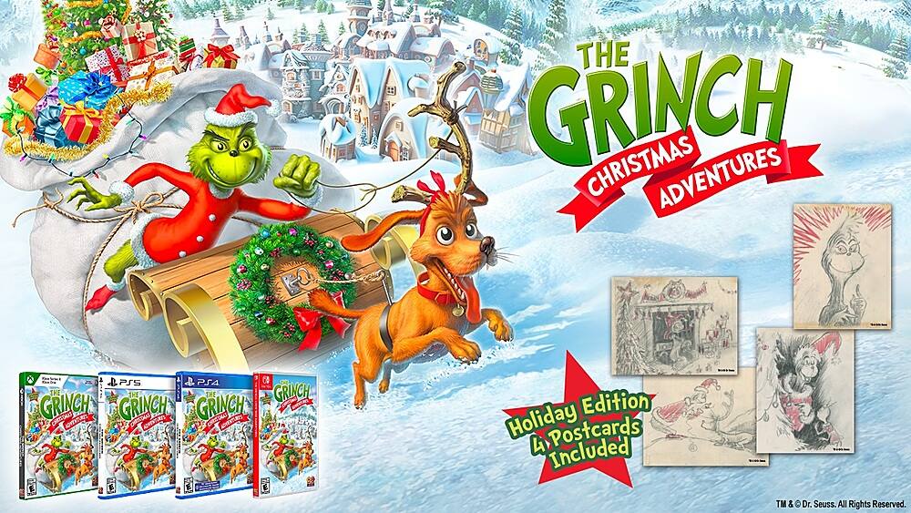 The Grinch Christmas Adventures & Postcards.