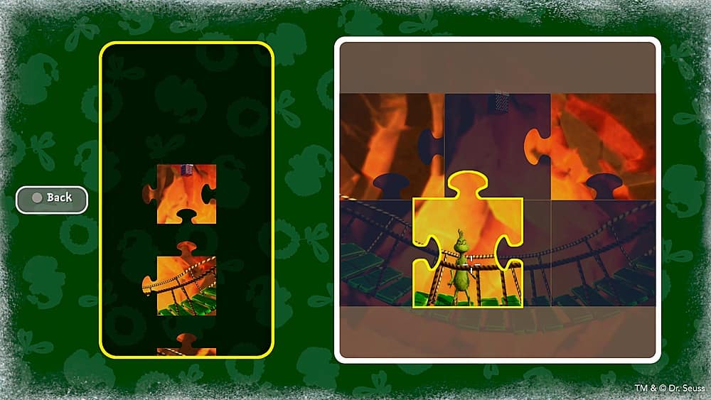 The text on the image reads "OR Back TM & Dr. Seuss."