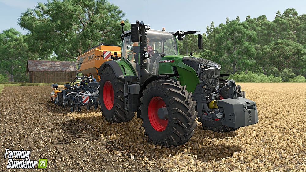 The text on the image reads "Farming Simulator 25."