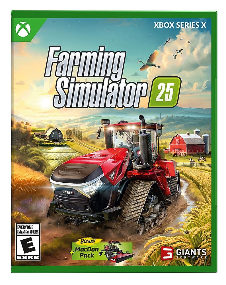 Farming Simulator 25 - Xbox Series X - Front_Zoom