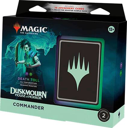 Magic: The Gathering – Duskmourn Commander Deck Bundle (Death Toll & Jump Scare) NEW/SEALED