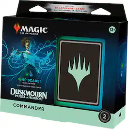 Wizards of The Coast - Magic: The Gathering Duskmourn - House of Horror Commander Deck - Jump Scare!
