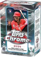 2024 Topps Chrome Baseball Blaster Box - Front_Zoom