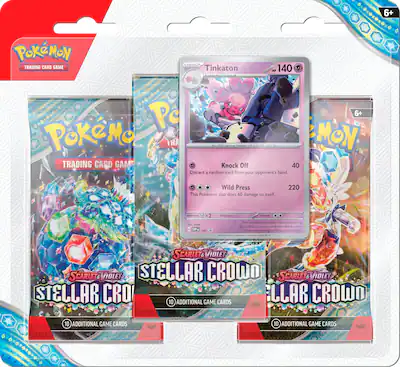 Pokmon Trading Card Game: Scarlet & Violet Stellar Crown 3pk Booster Styles May Vary 190-43305 - Best Buy Pokmon Trading Card Game: Scarlet & Violet Stellar Crown 3pk Booster Styles May Vary 190-43305 - Best Buy