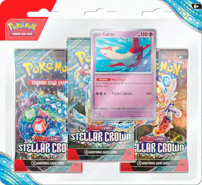 Pokmon Trading Card Game: Scarlet & Violet Stellar Crown 3pk Booster Styles May Vary 190-43305 - Best Buy Pokmon Trading Card Game: Scarlet & Violet Stellar Crown 3pk Booster Styles May Vary 190-43305 - Best Buy