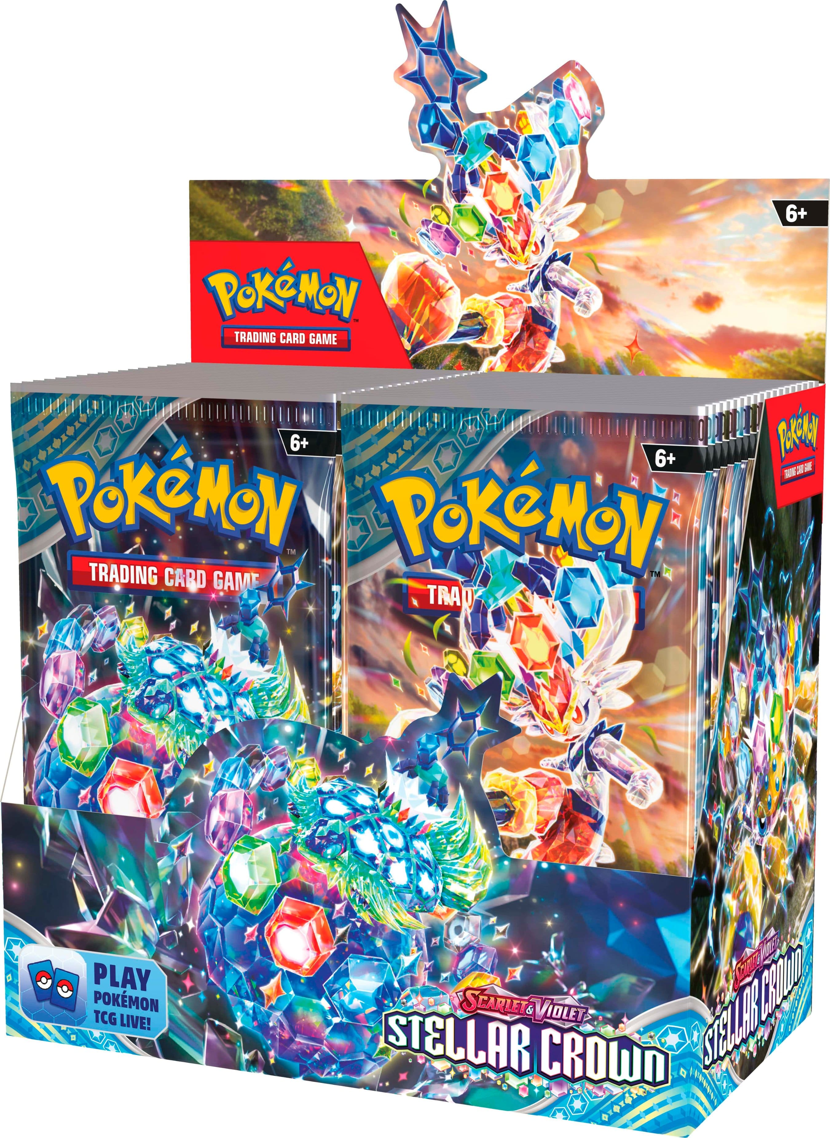 Pokémon Trading Card Game Scarlet & Violet Stellar Crown Booster Box