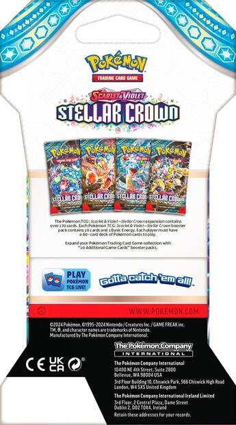 pokemon stellar crown booster box Stellar Crown Booster Box Case - SV07: Stellar Crown
