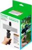 Creator Accessory Kit Wireless Microphone Kit for Vloggers and Storytellers. This kit includes a wireless microphone, a tripod, and a camera mount. The kit is designed for Sony cameras and comes with a battery pack for extended use. The box also includes a warning about battery ingestion and instructions for use.