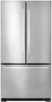 JennAir - 10 Cu. Ft. French Door Counter-Depth Refrigerator with TriSensor Electronic Climate Control - Stainless Steel - Front_Zoom