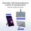 Detachable 360 kickstand allows for a variety of viewing positions, works for all angles and comfort. Portrait mode: 360* Rotation STCV ASUS ZenScreen Wall-mounted mode sne I ASUS Up to 30 Landscape mode.