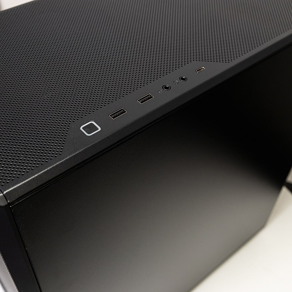 Alt View 5. iBUYPOWER - Scale Gaming Desktop - AMD Ryzen 5 4500- 16GB Memory - AMD Radeon RX 6400 4GB- 1TB NVMe SSD - Black.