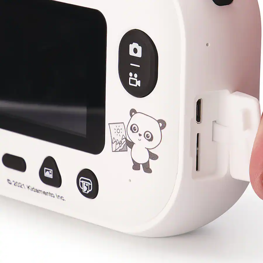 Kidamento Model P Instant Print Digital Camera White P Best Buy