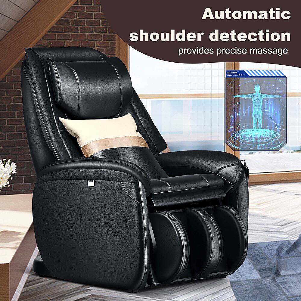 Automatic shoulder detection provides precise massage.