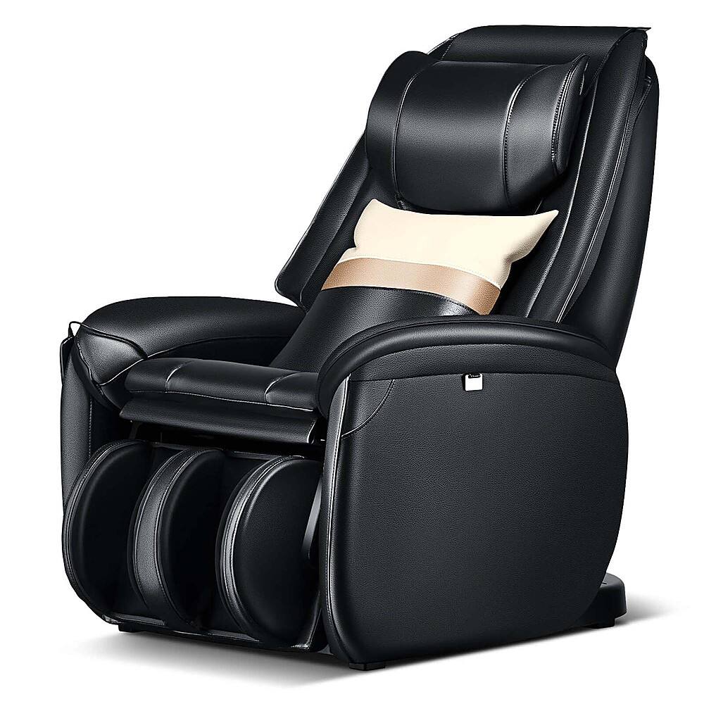 Alt View 20. Costway - Full Body SL Track Zero Gravity Massage Chair w/ Pillow Reversible Footrest Heat - Black.
