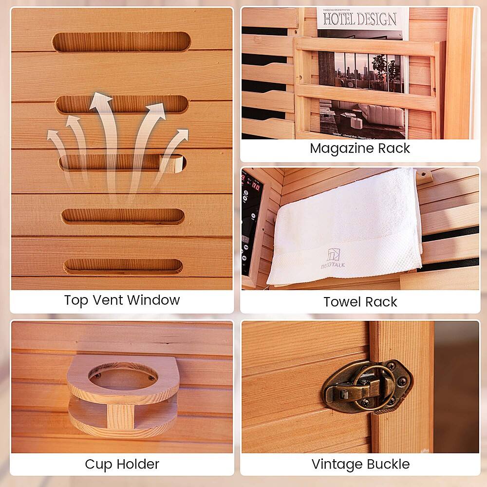 Hotel Design Magazine Rack, Top Vent Window, Towel Rack, Cup Holder, Vintage Buckle.