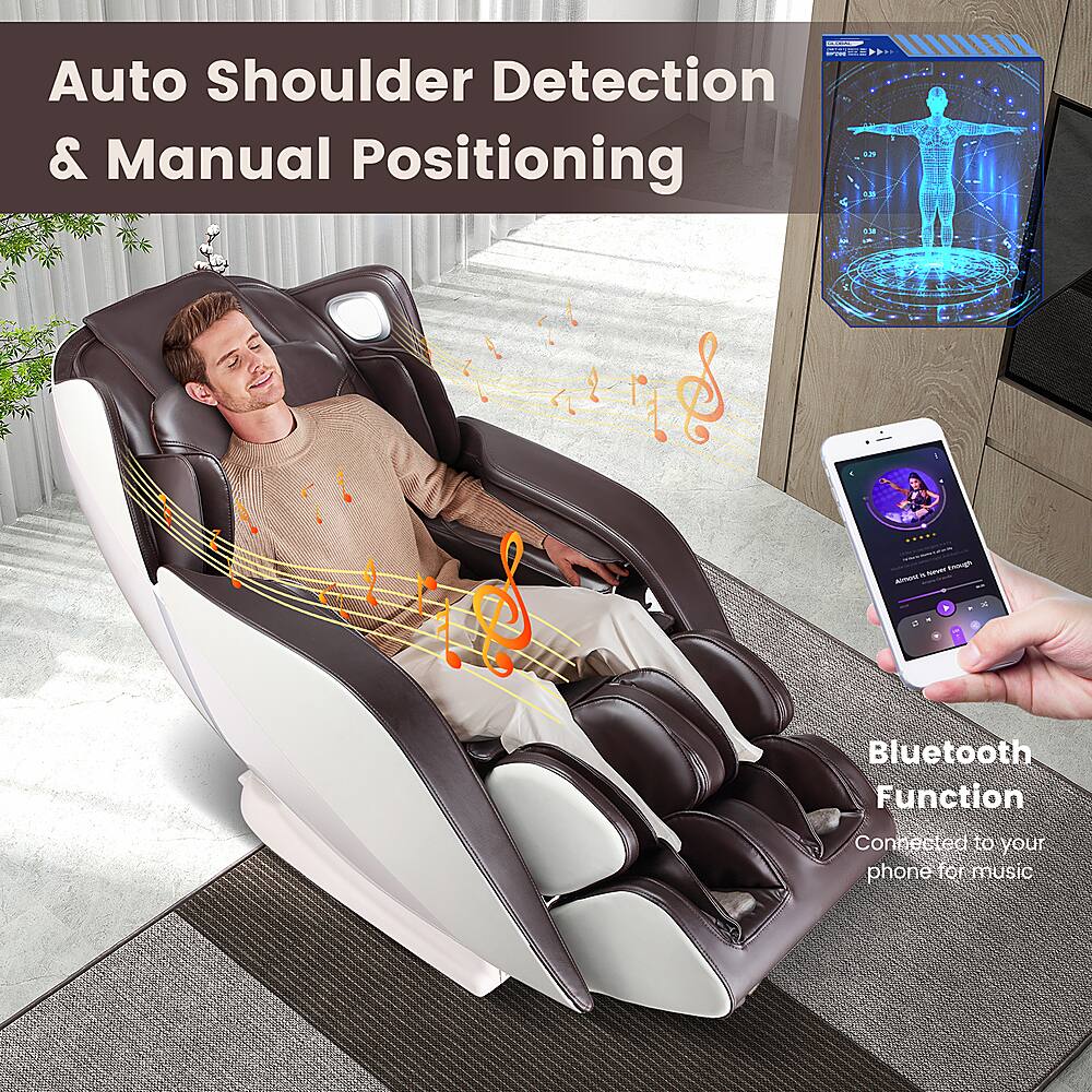 Auto Shoulder Detection & Manual Positioning + Bluetooth Function Connected to your phone for music