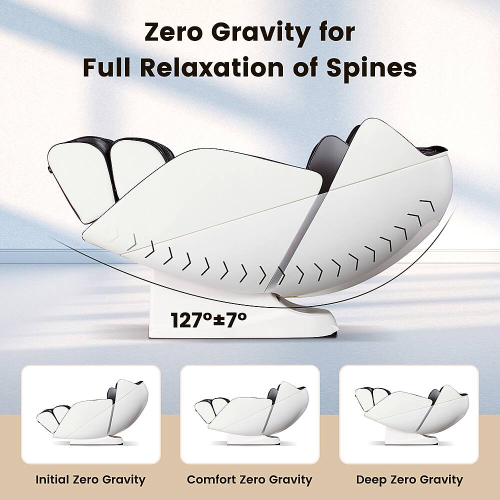 Zero Gravity for Full Relaxation of Spines
1. Initial Zero Gravity
2. Comfort Zero Gravity
3. Deep Zero Gravity