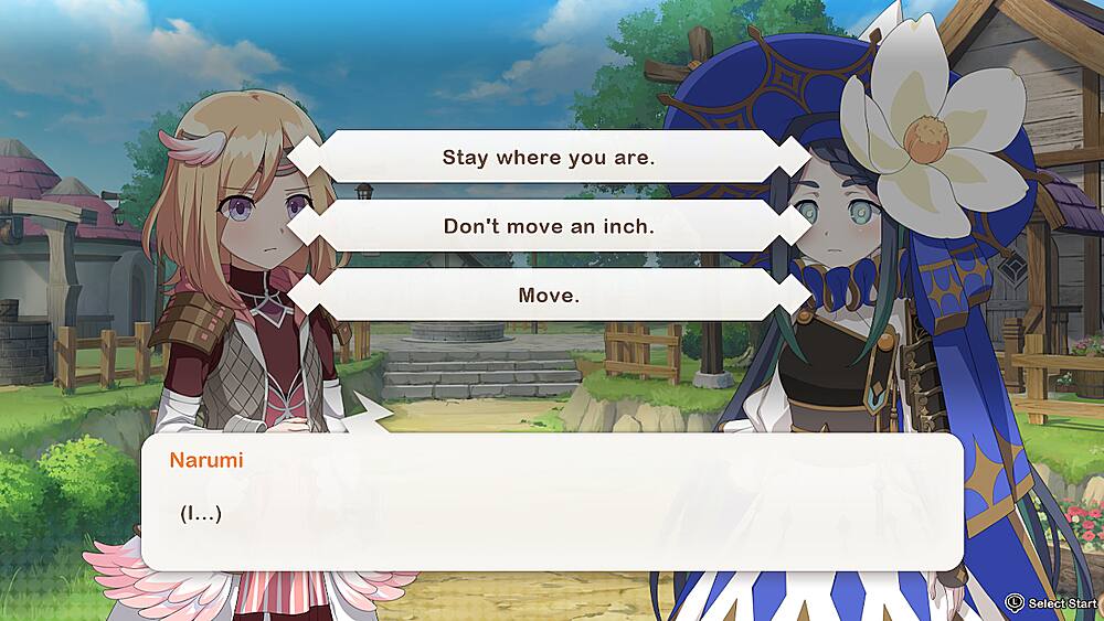 Stay where you are. Don't move an inch. Move. Narumi (I...) Select Start.