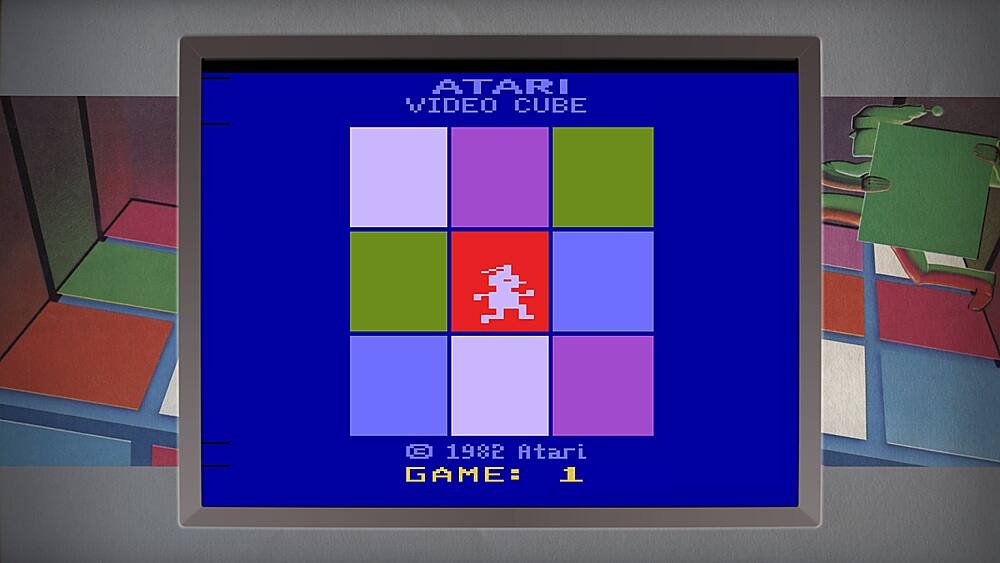 ATARI IDEO CUBE @ 1982 Atari GAME: 1